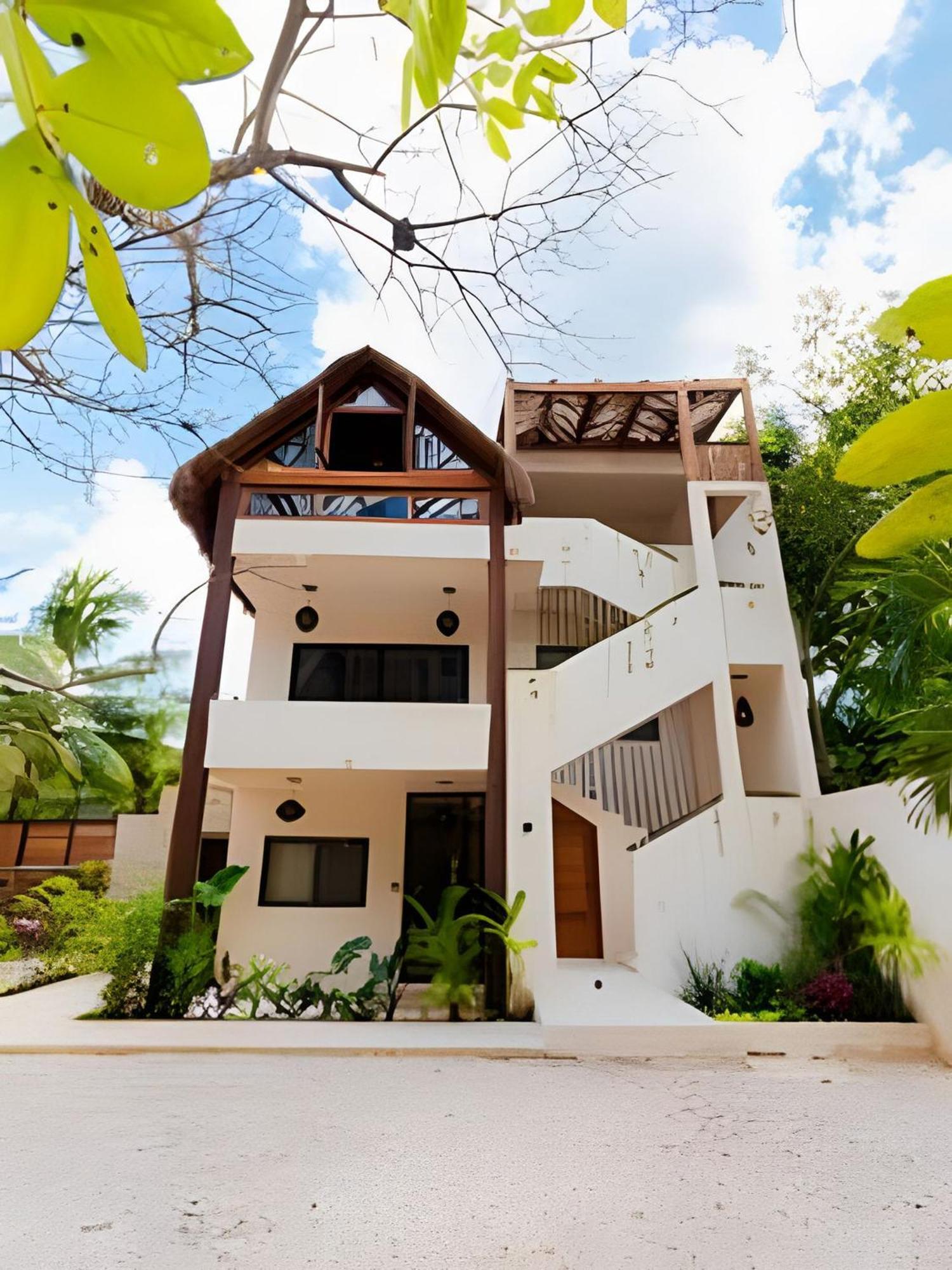 Апартаменты Casa De Piedra - Departamentos Bacalar- Экстерьер фото