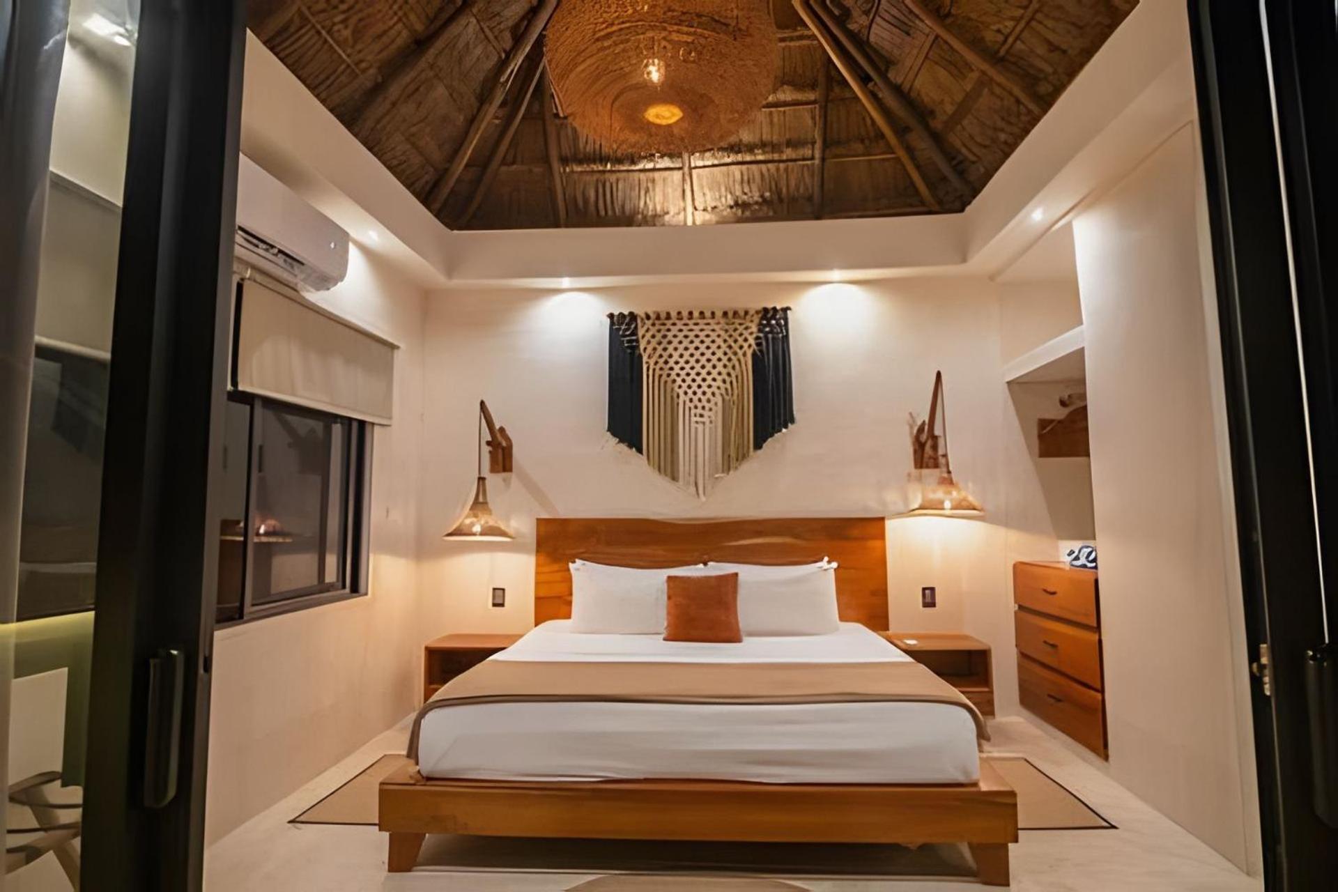 Апартаменты Casa De Piedra - Departamentos Bacalar- Экстерьер фото