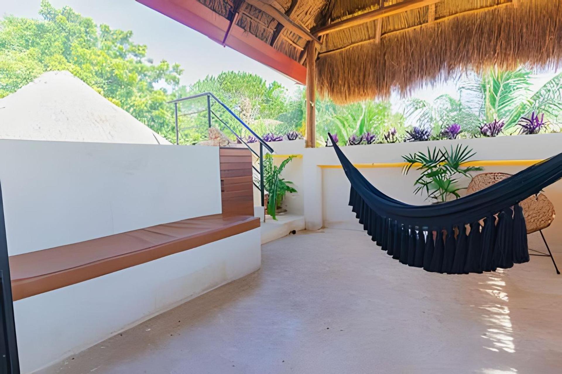 Апартаменты Casa De Piedra - Departamentos Bacalar- Экстерьер фото