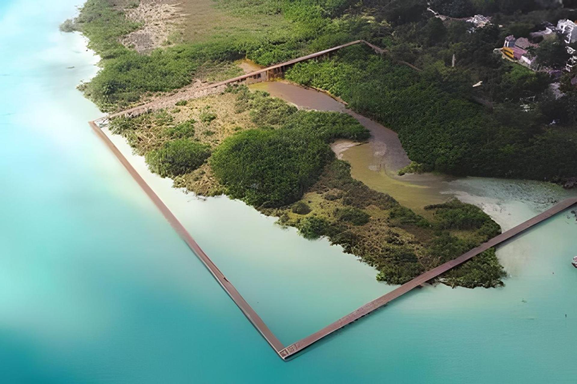 Апартаменты Casa De Piedra - Departamentos Bacalar- Экстерьер фото